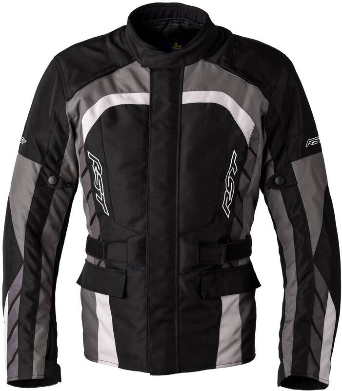 RST Textile MC-Jacket Alpha 5 Schwarz /Grau