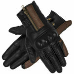 Rebelhorn Women Mc-Gloves Hunter Black /Brown