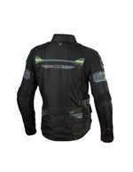 Seca Textile MC Jacke Arrakis II schwarz