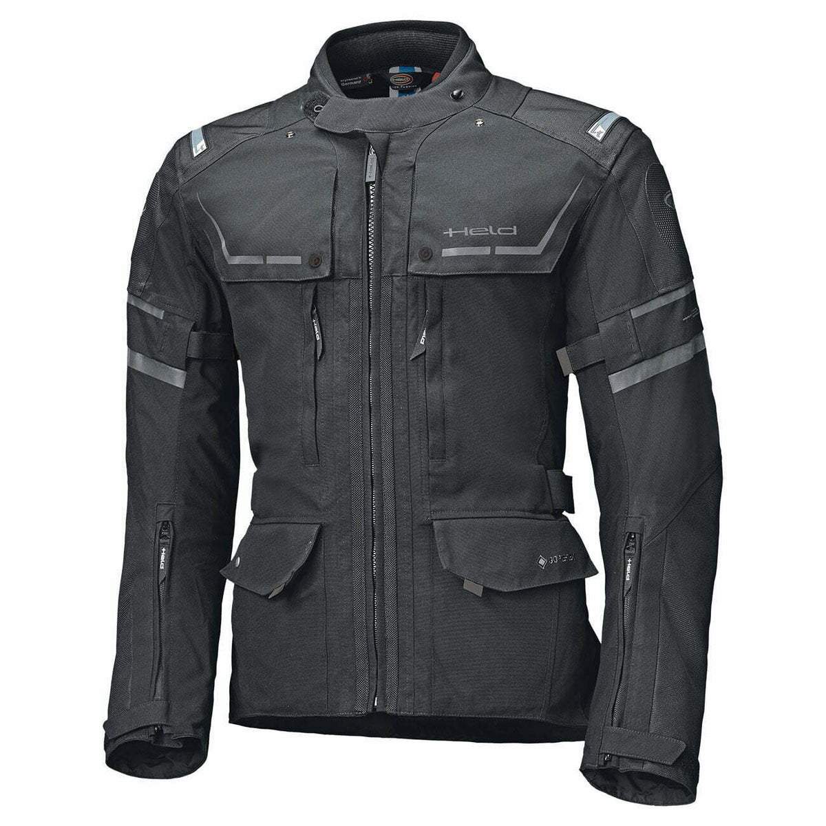 Damm Gore-Tex® Textile MC Jacke Karakum Top Black schwarz