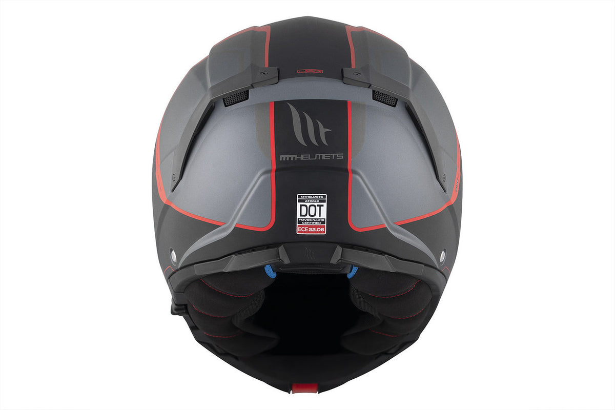 MT Helme Öffnen MC Helm Atom 2 SV Emalla B15