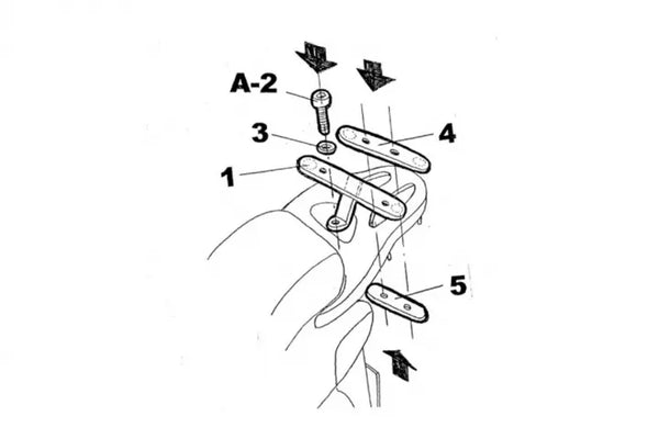 SHAD Top Box Montage - Honda H0A10T 