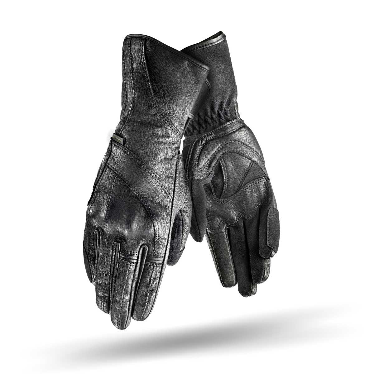 Shima Dam Mc-Handschuhe Unica Schwarz 