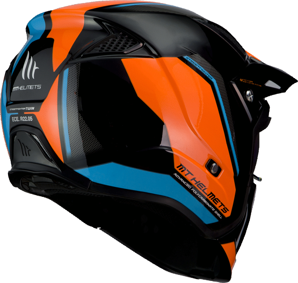 MT Helme öffnen MC Helm Streetfighter SV Twin A4