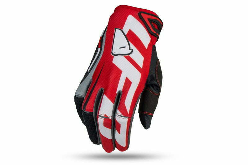 UFO Cross -Handschuhe loze rot