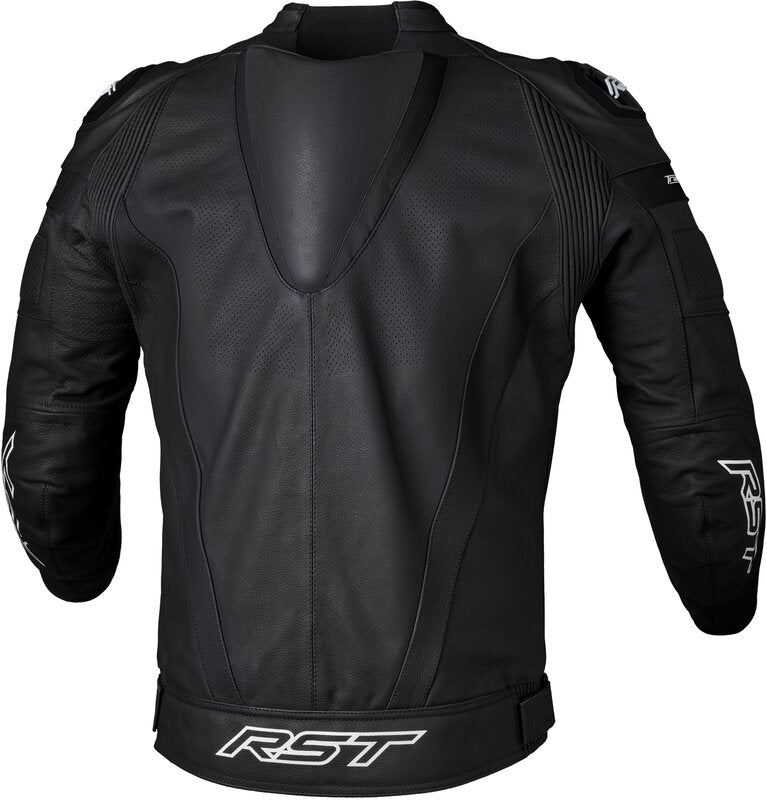 Rst mc-leather jacket tractech evo 5 black