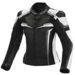 Buse Dam Mc-Skin Jacke Mille Schwarz /Weiß