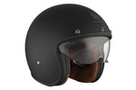 MT -Helme öffnen MC Helm Le Mans 2 Solid Matt Black