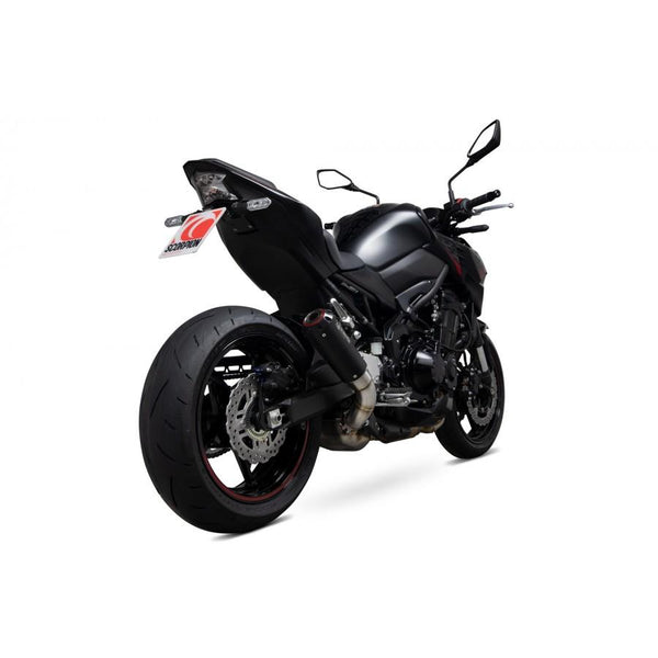 Kawasaki Z900 2020-2025 Red Power Slip-On Black Ceramic Coated Sleeve. Passt nicht zu uns modell.
