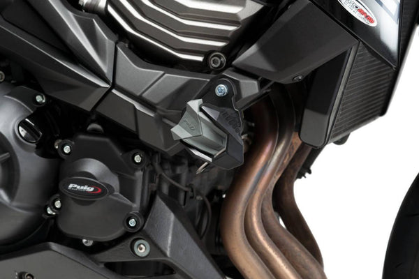 Crash Pads R19 Kawasaki Z800 13-17 C/Schwarz