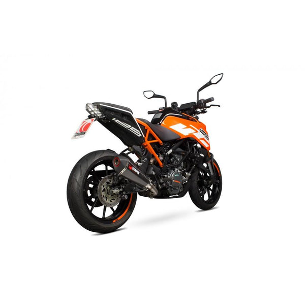 KTM DUKE 125 2017-2020 SECKET TAPER SLAP-ON CO2-Faserhülle