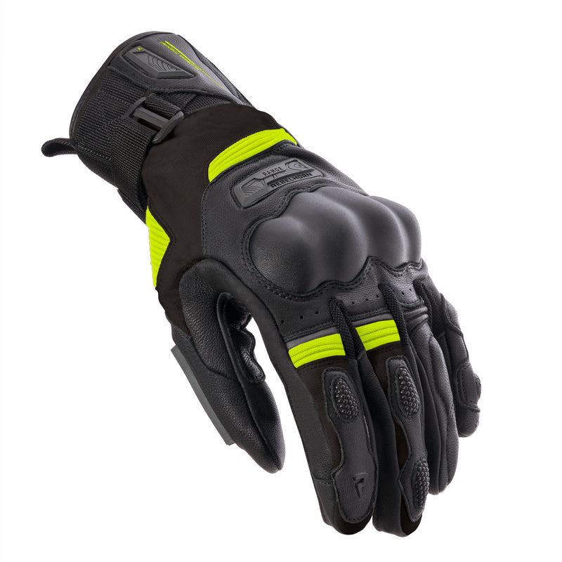 Rebelhorn MC Gloves Range Black /Flu