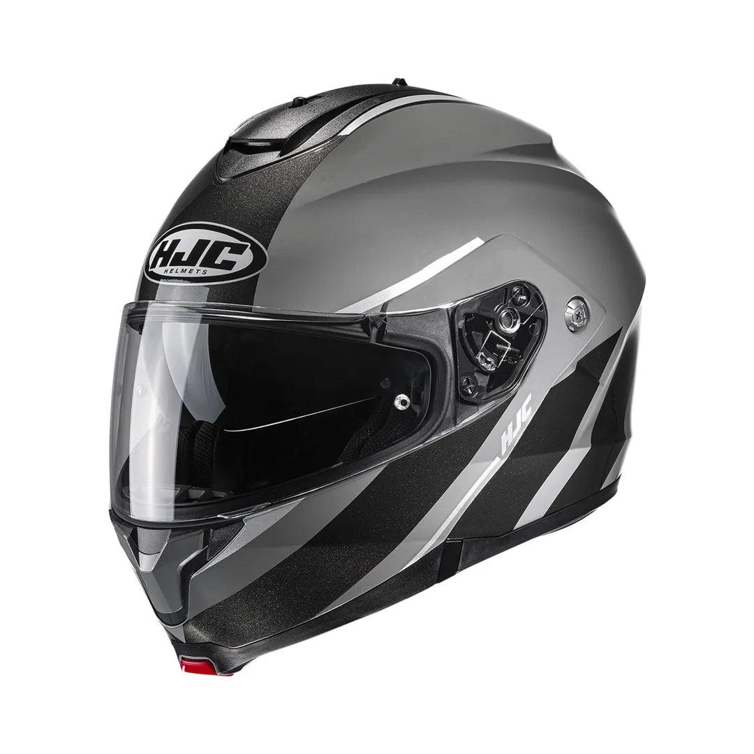 HJC Öffnen MC Helm C91 Grau /Schwarz