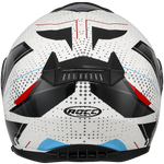 Rocc 810 Openable MC Helmet White /Black