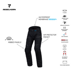 Rebelhorn Textile MC-Pants Cubby IV Schwarz /Grau /Grippe