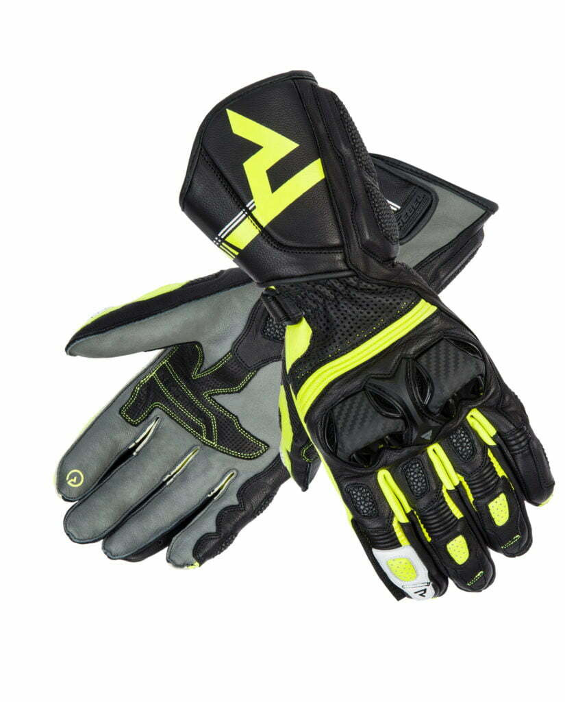 Rebelhorn Frauen Mc-Gloves St. Long Schwarz /Grippe