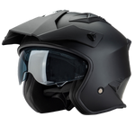 Rocc Open Motorcycle Helm 200 mattschwarz