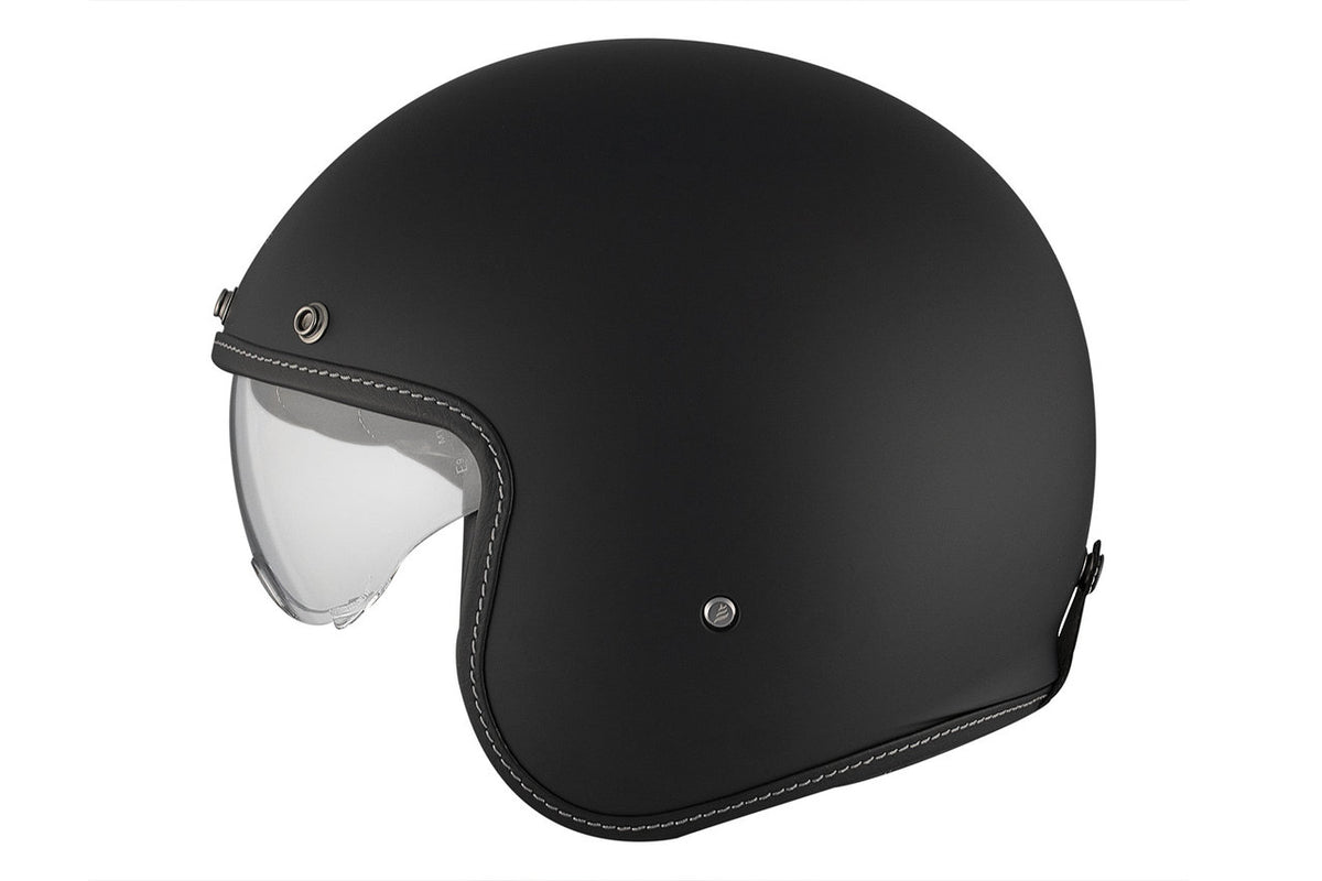 MT -Helme öffnen MC Helm Le Mans 2 Solid Matt Black