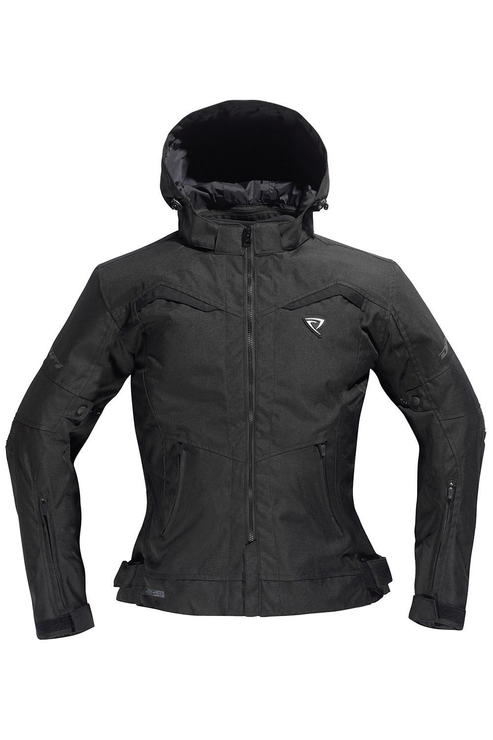 DIFI DAM Textile MC Jacke Iridium schwarz