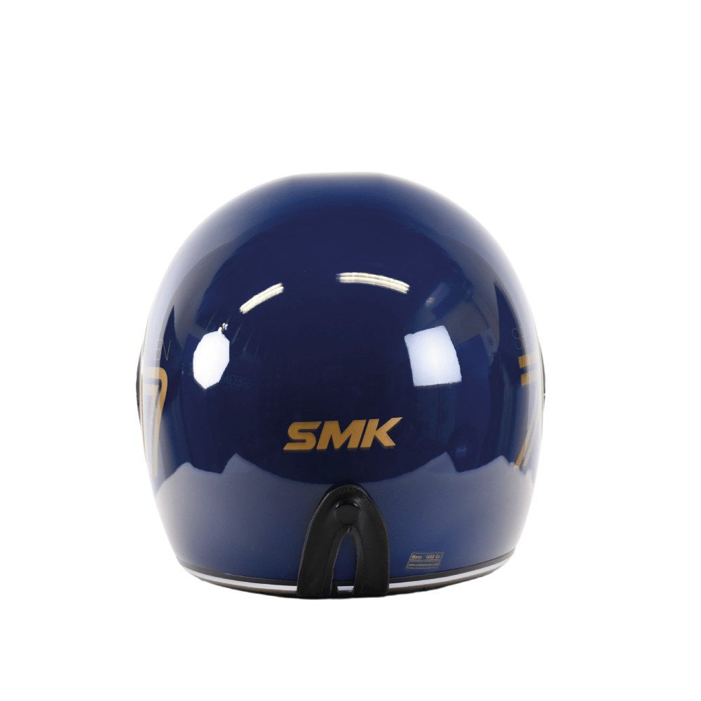 SMK Integral MC Helm Retro Seven Blue