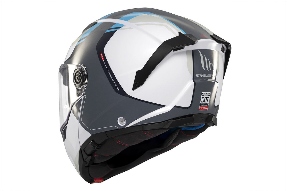 MT Helme Öffnen MC Helm Atom 2 SV Emalla C17