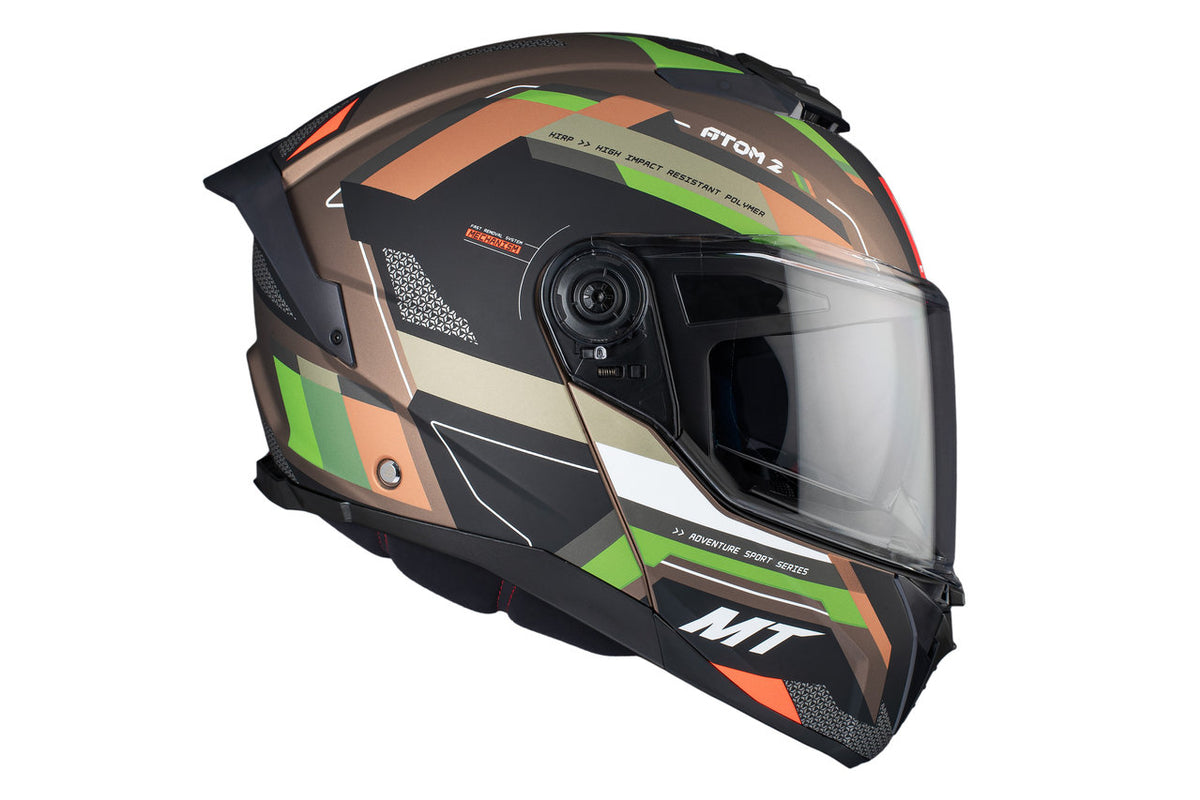 MT -Helme Öffnen MC Helm Atom 2 SV Blast A6