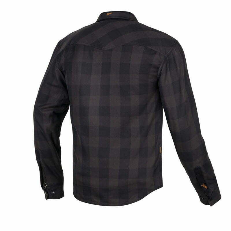 Broger Kevlar MC Shirt Alaska Black /Grey