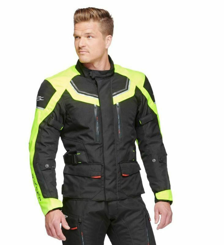 Sweep Textile MC Jacke Challenger evo 2 WP Schwarz /Grippe