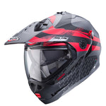 Caberg Adventure MC Helm Turmax x Grau /Rot