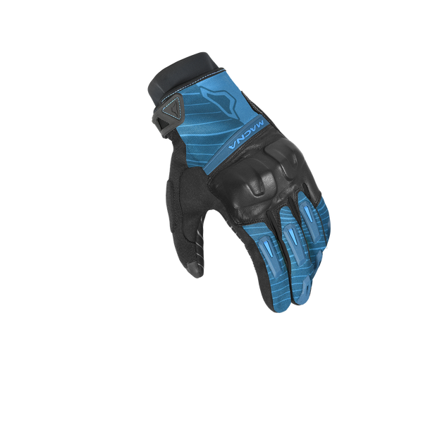 Motorcycle GLOVES MACNA, Attila RTX Black/Navy Blue