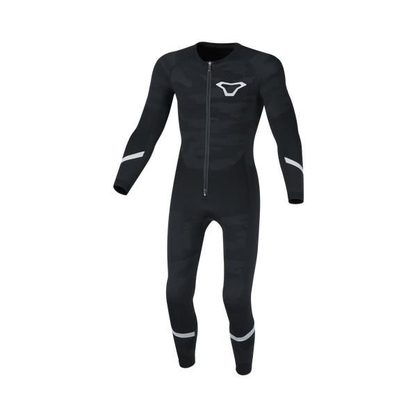 Baselayer Macna, cooler Anzug schwarz/grau/silber