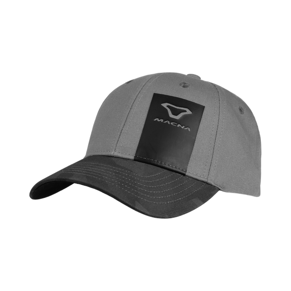 Macna cap baseball stripe gray
