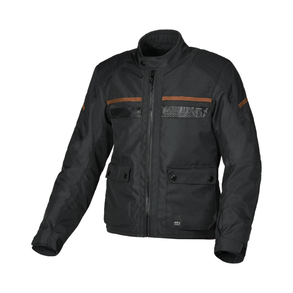 Macna Textile MC Jacke Oryon Schwarz