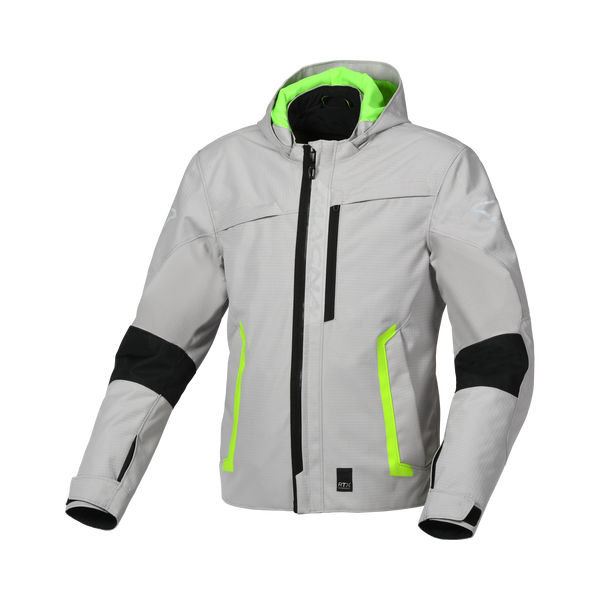 Macna Textile MC-Jacket Rigs Grau /Grippe