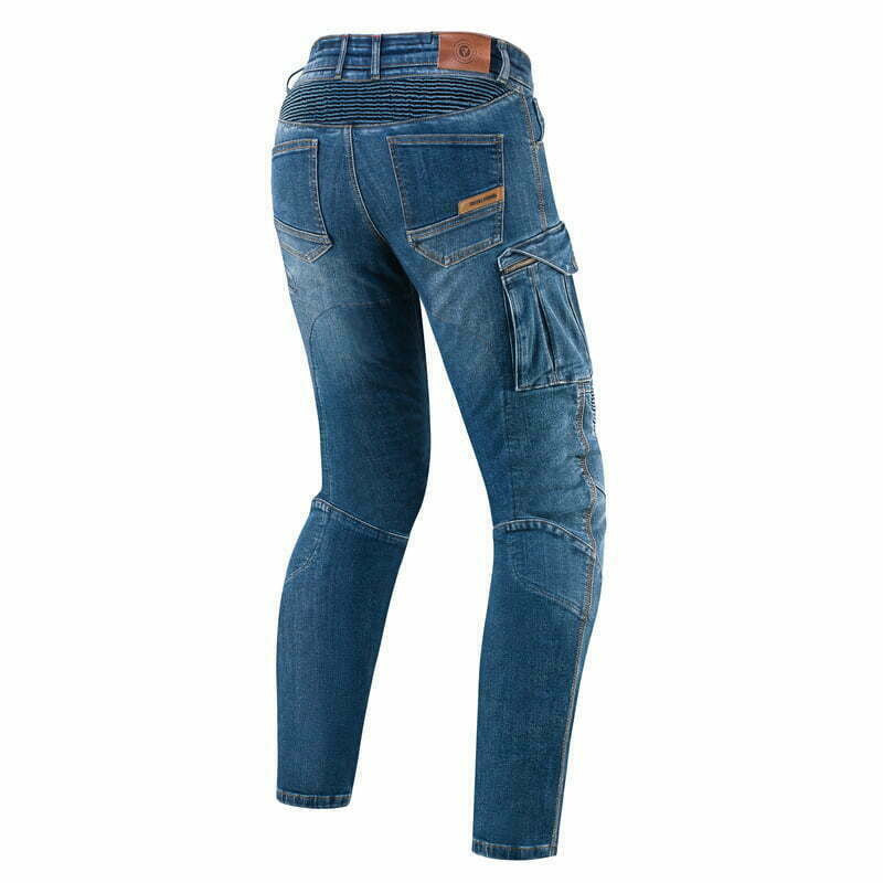 Rebelhorn Kevlar Mc-Jeans Vandal Blau 