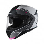 SMK Öffnen MC Helm Gullwing Kresto White /Pink