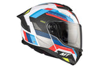 MT Helmets Openable MC Helmet Atom 2 Sv Blast A0 Pearl