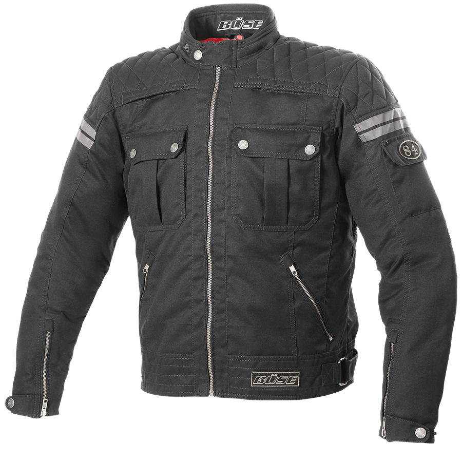 Büse Textile Jacke Blackpool Schwarz