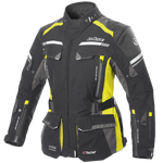 Büse Dam Textile MC Jacke Highland II Schwarz /Grippe