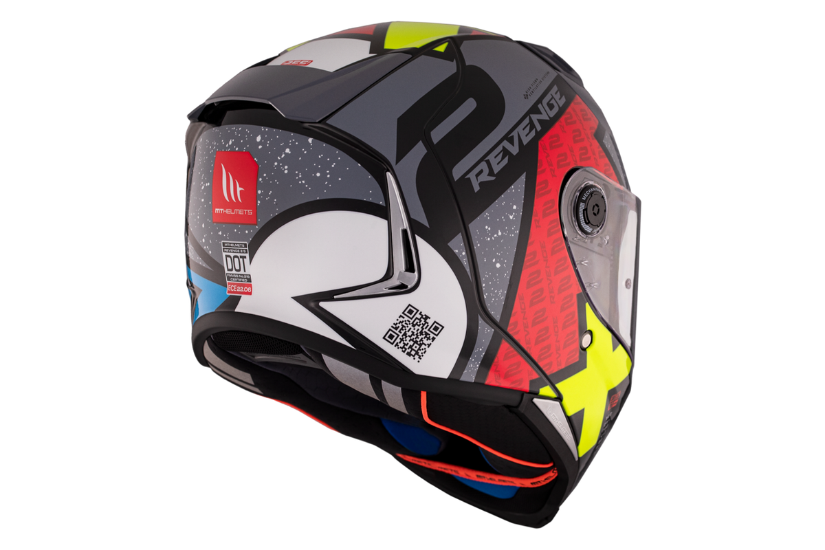 Mt Helmets Integral MC Helmet Revenge 2 Light C2