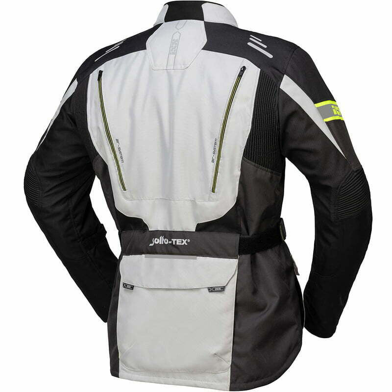 iXS Textil Mc-Jacke Lorin ST Grau /Flu 