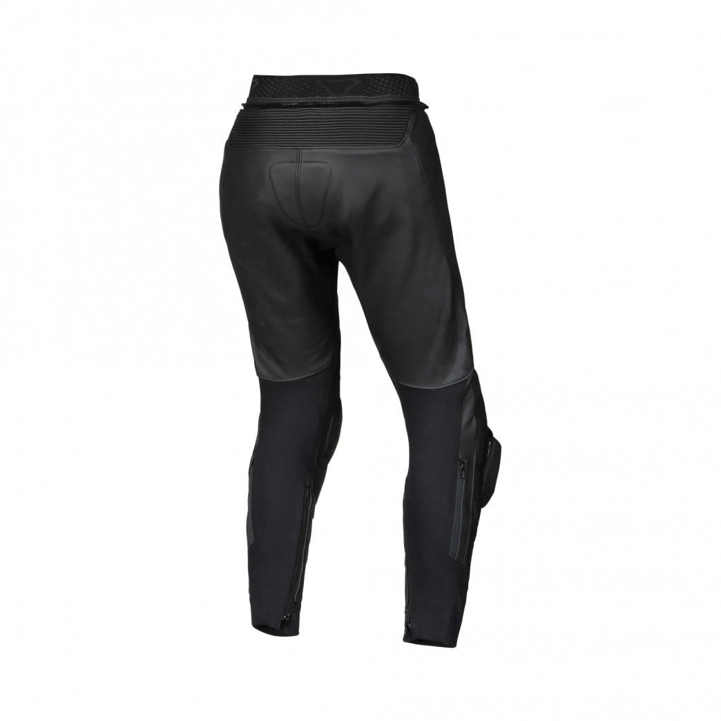 Macna Ladies Leder Mc-Pants Vario schwarz