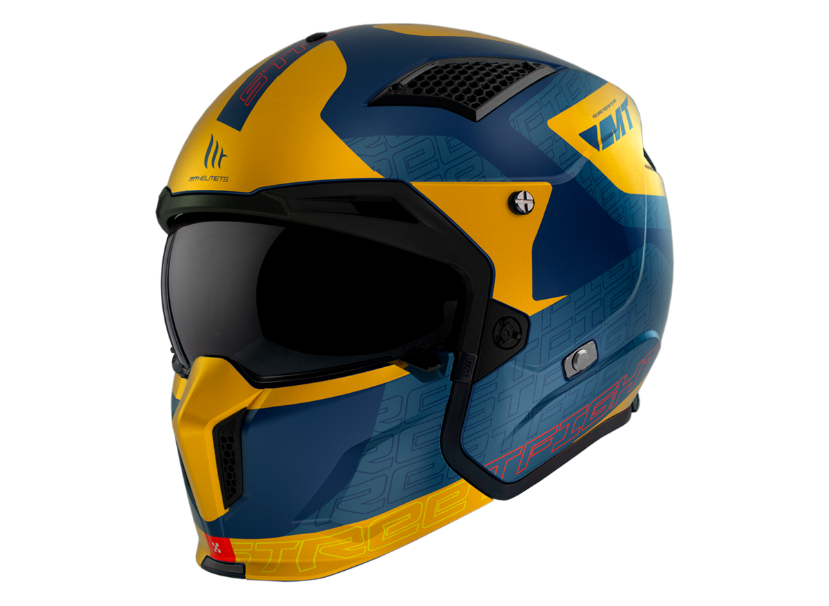 MT Helmets Open MC Helmet Streetfighter Sv S Totem C3