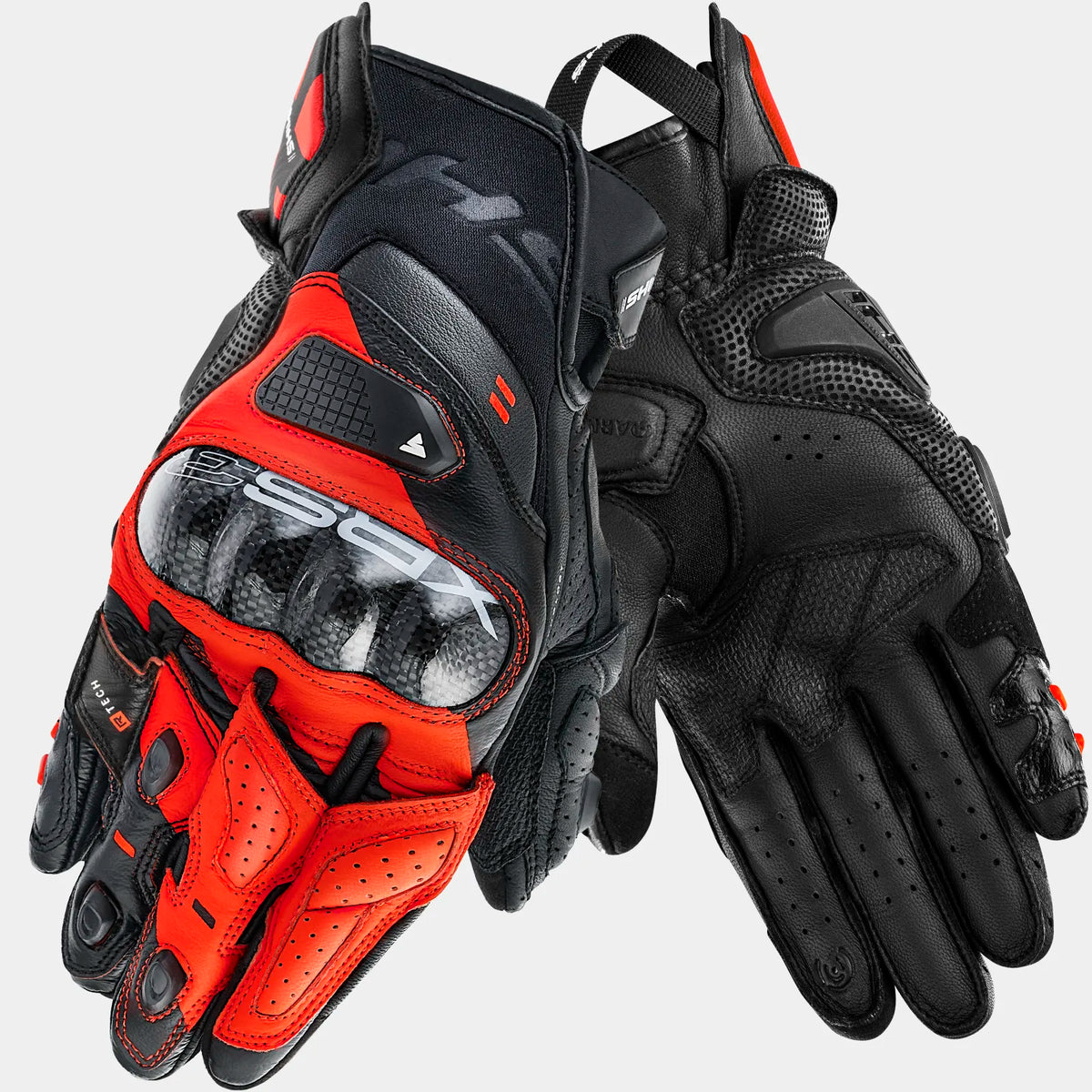 Shima MC Gloves XRS-3 Black /Red