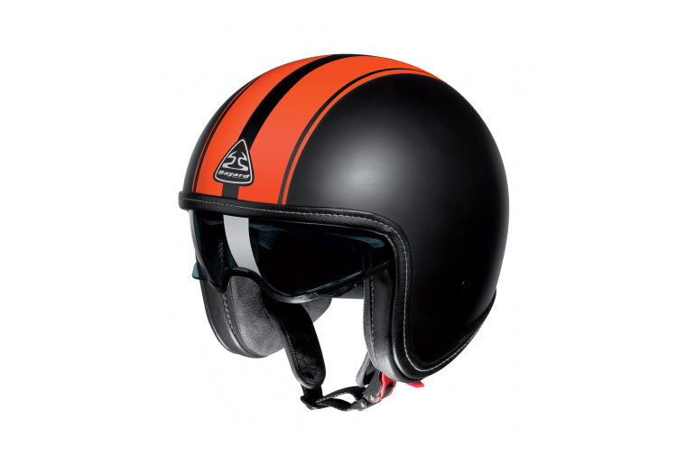 Bayard Open MC Helmet XP-18 V2 Black /Orange