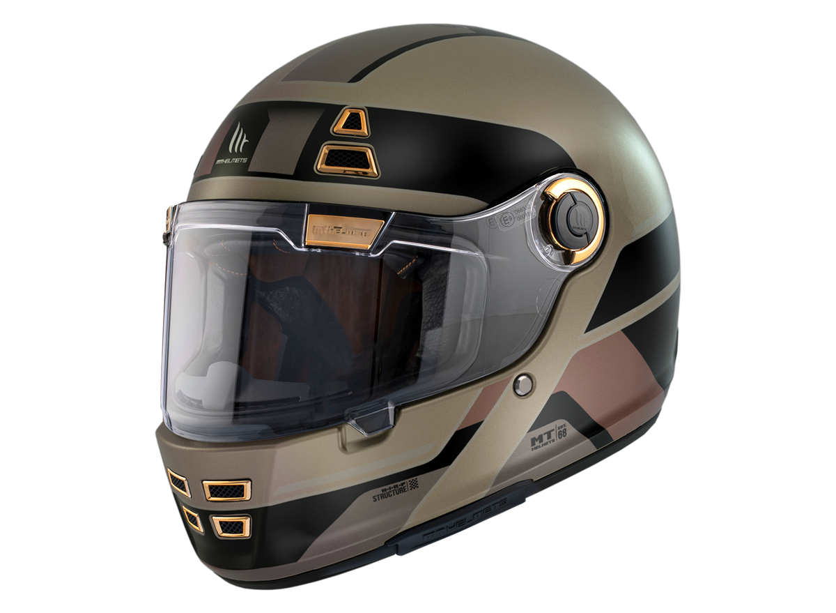 MT Helme Integral MC Helm Jarama 68. C9 Gold Matt