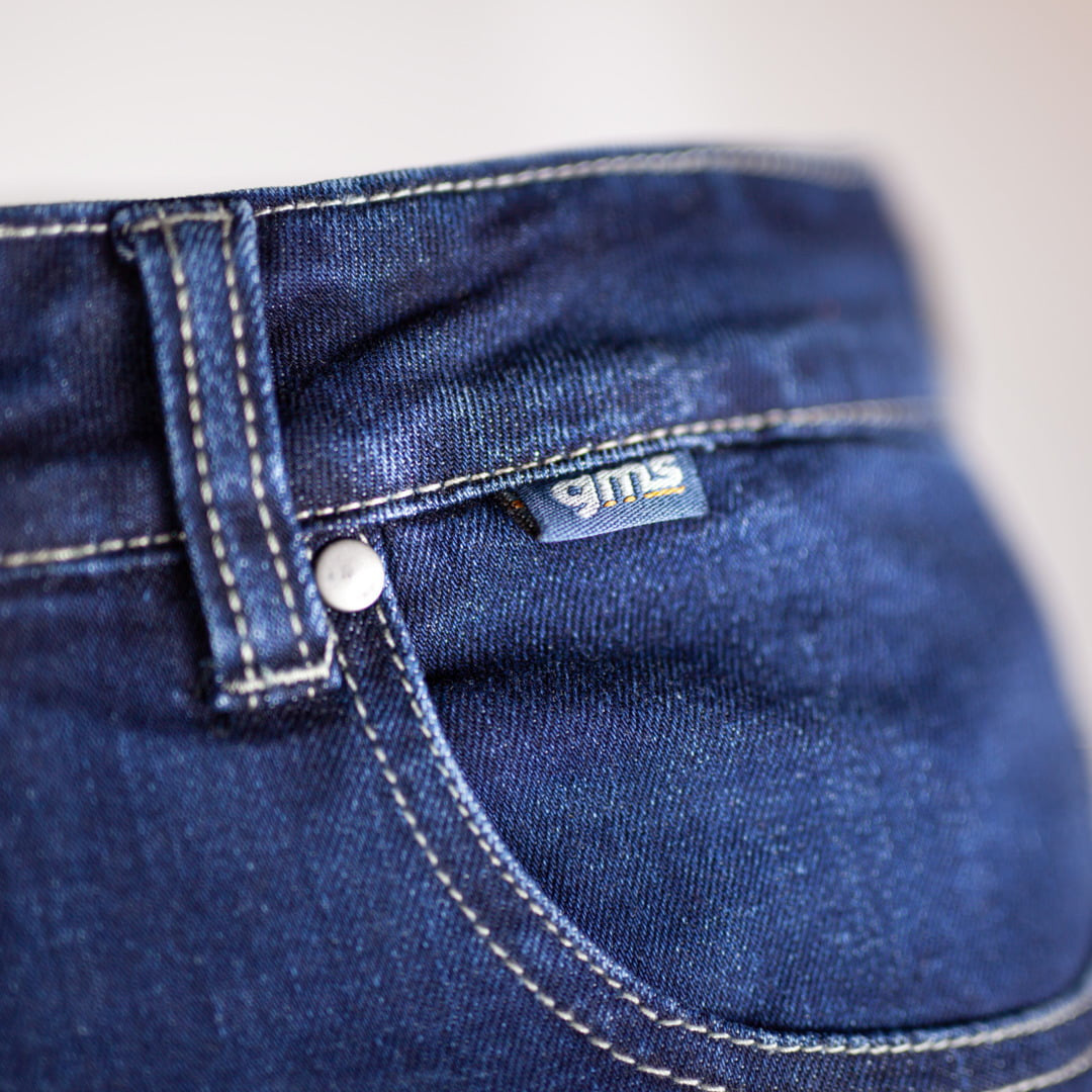 GMS Kevlar Mc-Jeans Rattle Blau 