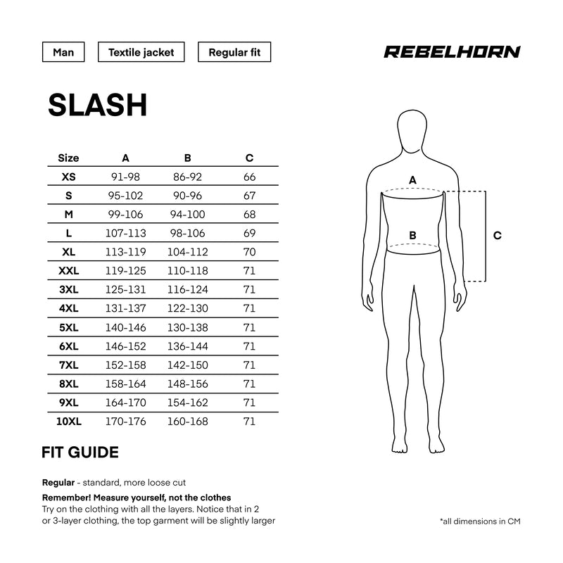 Rebelhorn Softshell Mc-Jacket Slash Schwarz