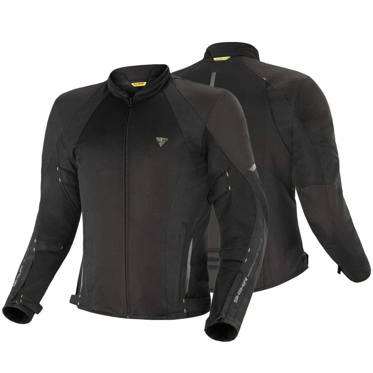 Shima textile mc jacket jet black