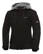 iXS Damen Softshell Mc-Jacke So Moto Schwarz 